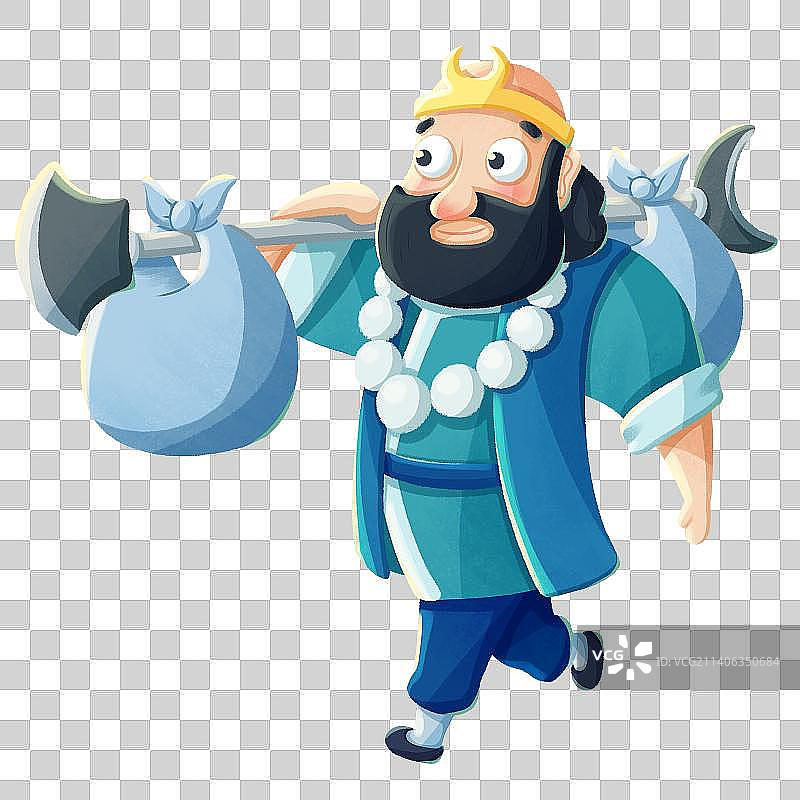 沙僧绘本人物形象图片素材