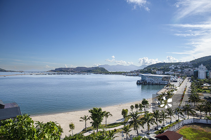 珠海桂山岛夏日风光图片素材