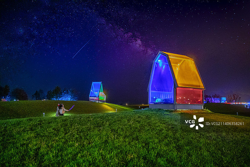 祈愿星空图片素材