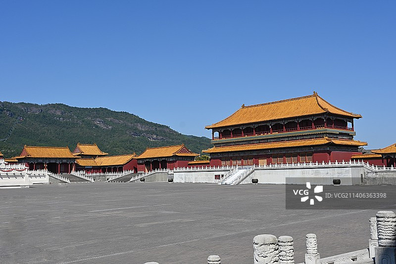 横店影视城 明清宫苑图片素材