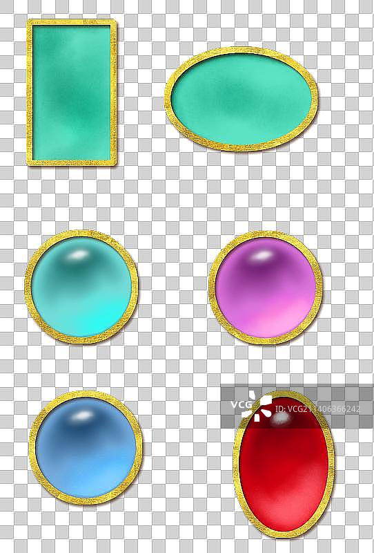 宝石界面元素图片素材