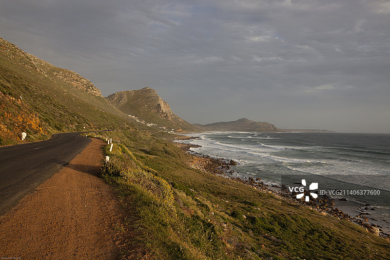 开普敦查普曼峰公路图片素材