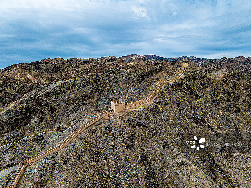 悬臂长城图片素材