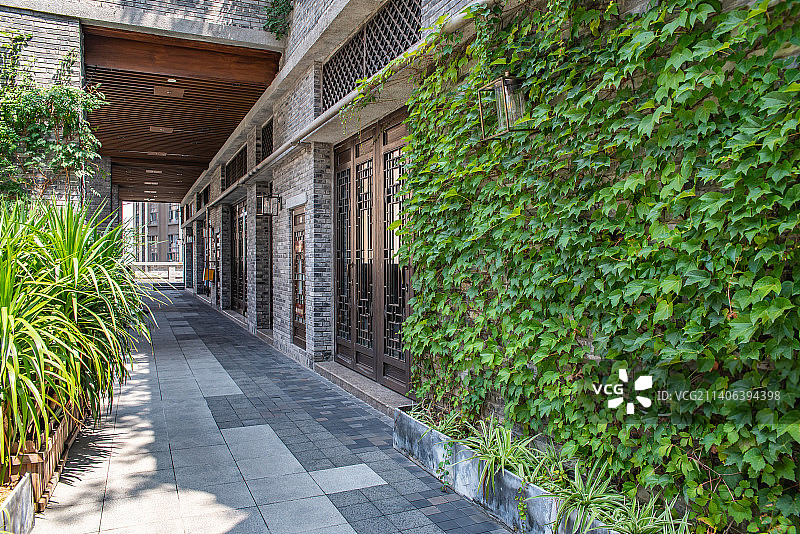 中国重庆弹子石老街街景图片素材