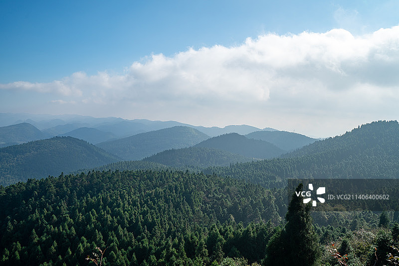 重庆武陵山自然风光图片素材