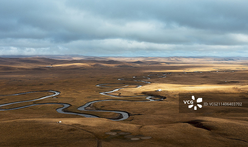 曲折也风景……——莫日格勒河图片素材