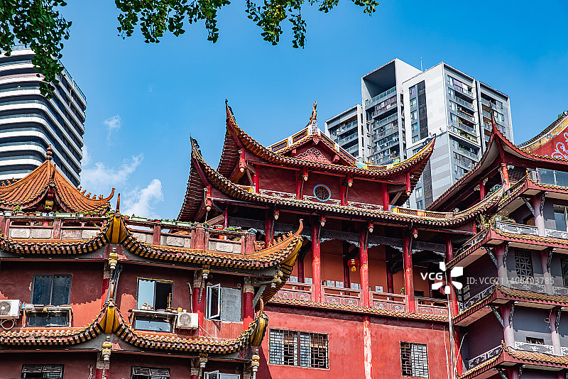 中国重庆千佛寺图片素材