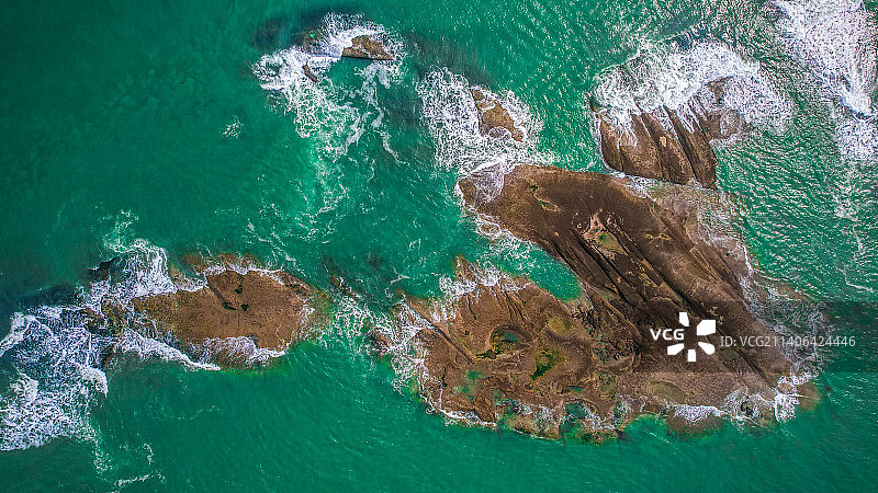 山东日照万平口景区图片素材