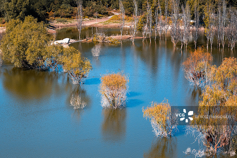 北京园博园永定河图片素材