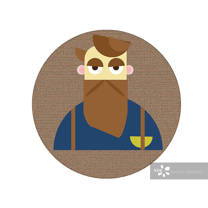 卡通头像图片素材