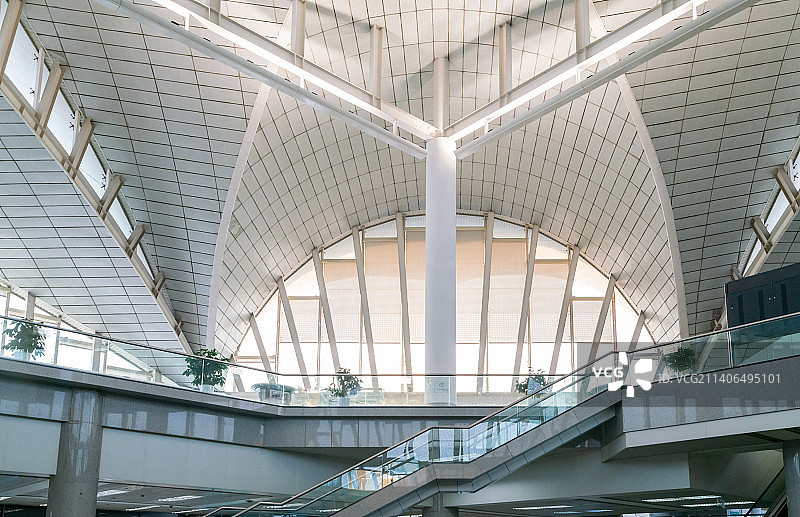 航站楼建筑结构图片素材