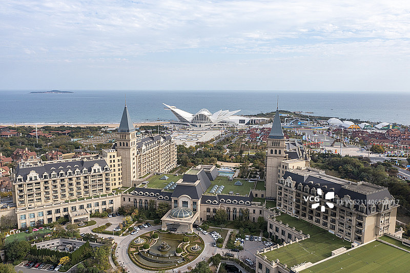 青岛金沙滩希尔顿酒店图片素材