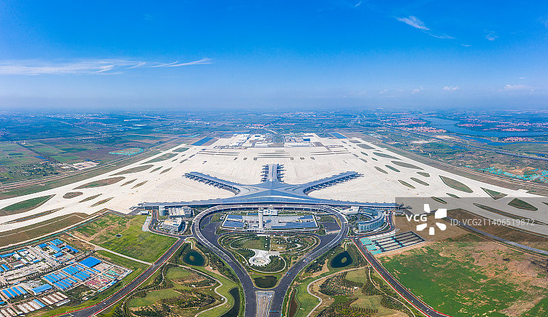 青岛胶东国际机场图片素材