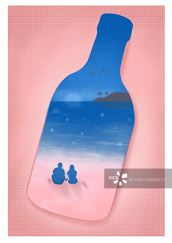 饮品海报插画图片素材