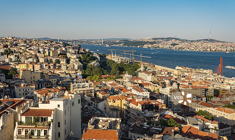伊斯坦布尔-博斯普鲁斯海峡图片素材