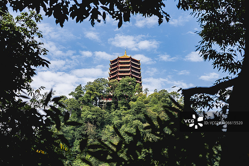 成都青城山·老君阁图片素材