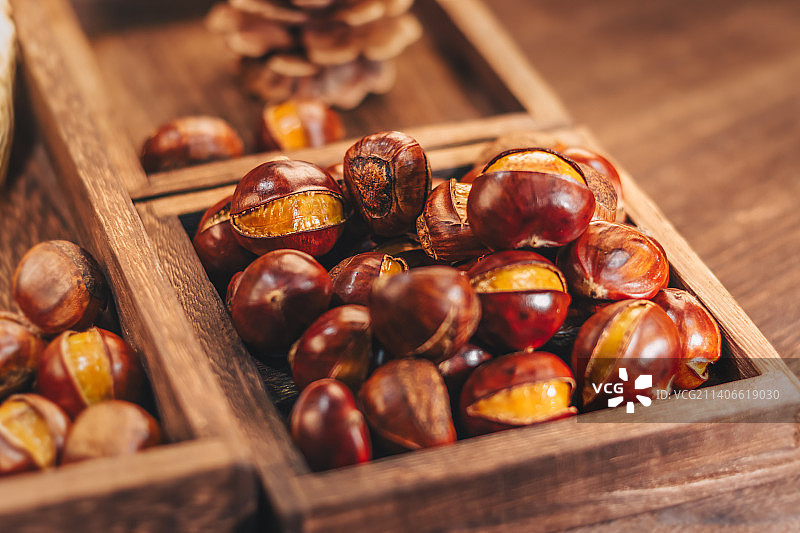 板栗图片素材