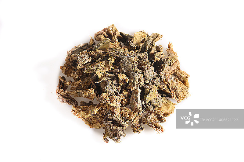 白底上的梅干菜图片素材
