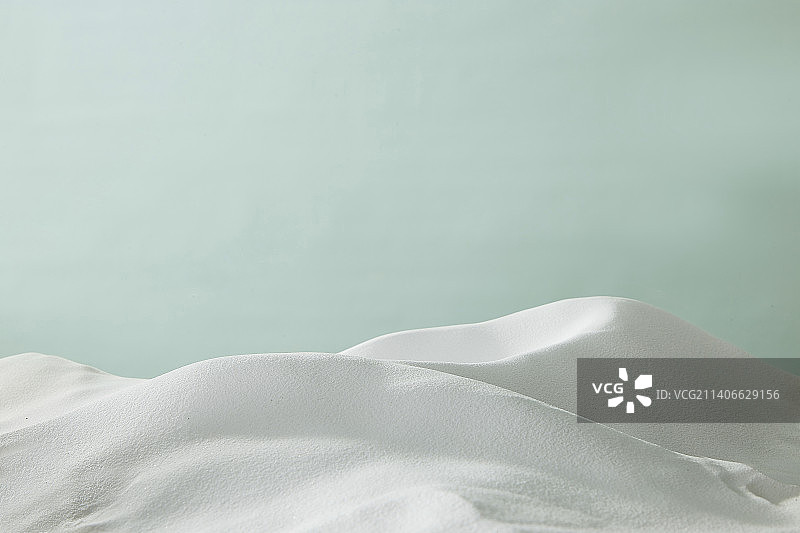 白色的沙子图片素材