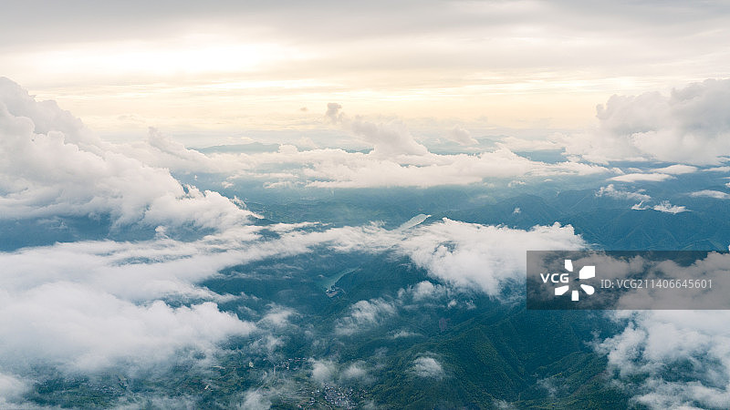 衢州石门山云海图片素材