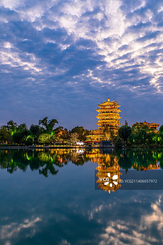 大明湖  超然楼图片素材