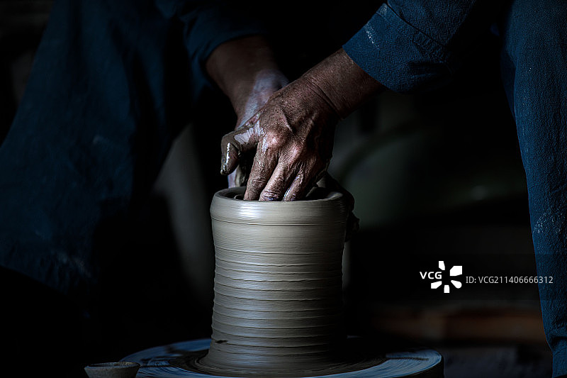 手工土陶图片素材