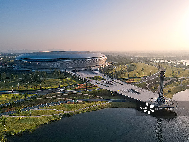成都大运会东安湖体育公园图片素材