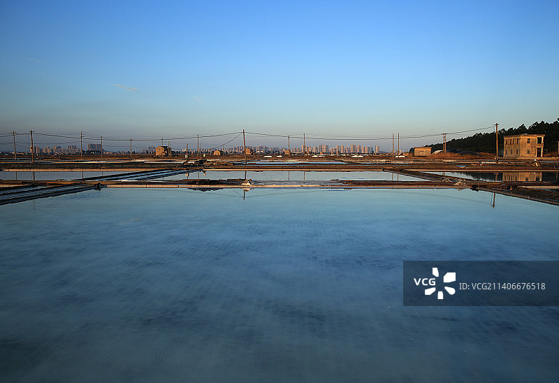 泉州山腰盐场风景图片素材