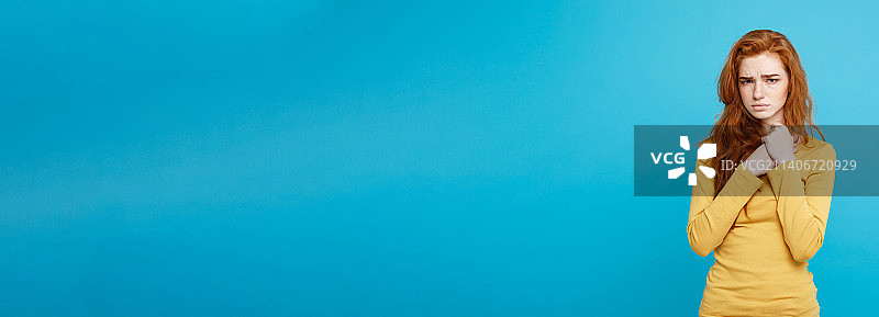 医疗保健概念：年轻女性的肖像图片素材