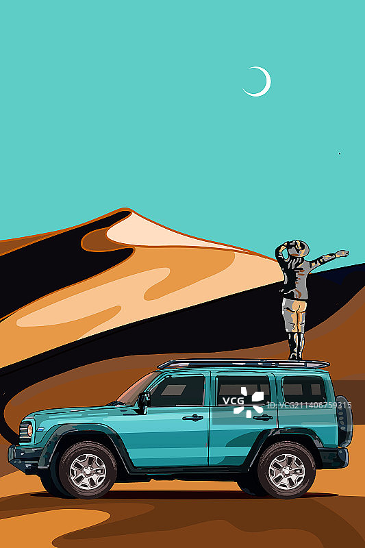 越野车探险图片素材