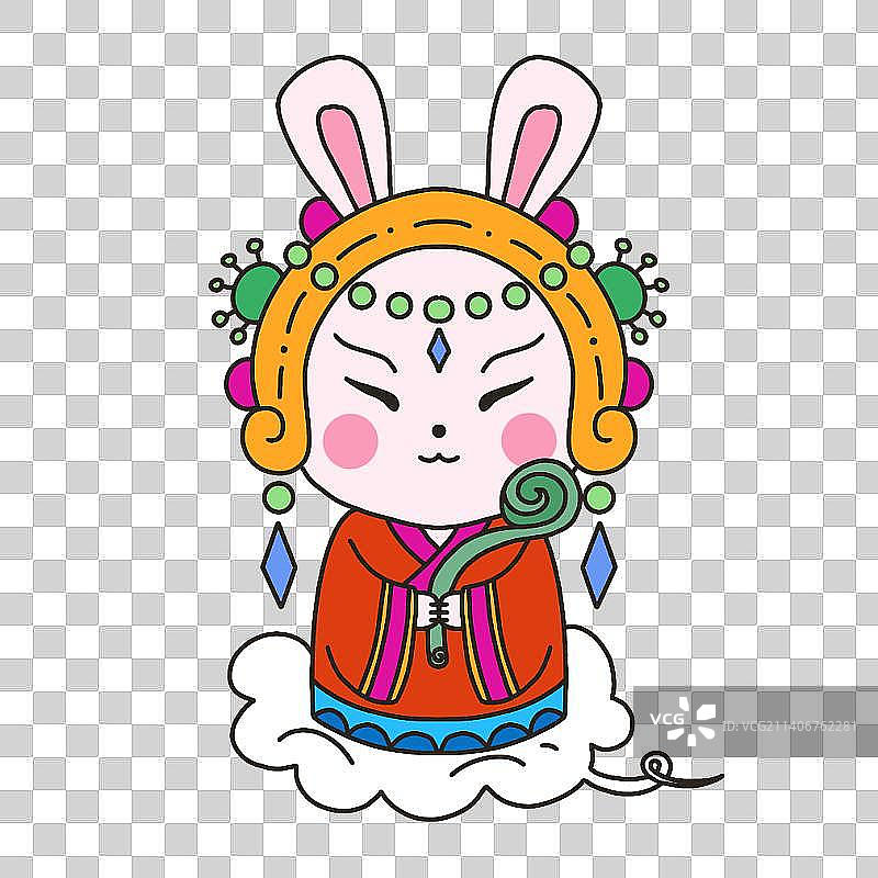 兔儿爷图片素材