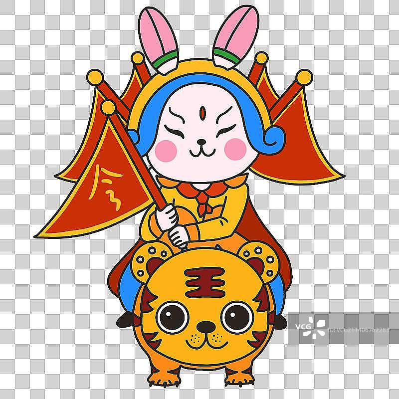 兔儿爷图片素材