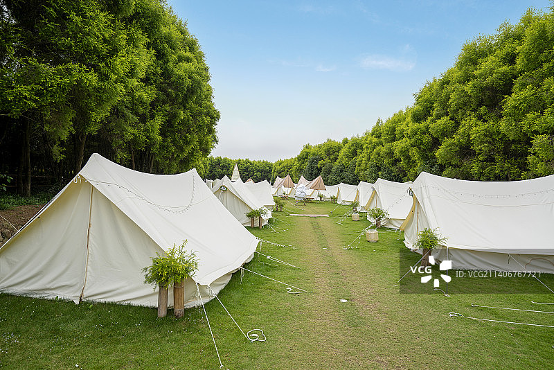 露营基地图片素材