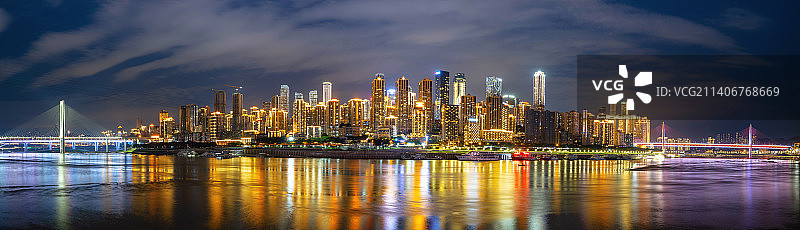 重庆夜景城市风光图片素材