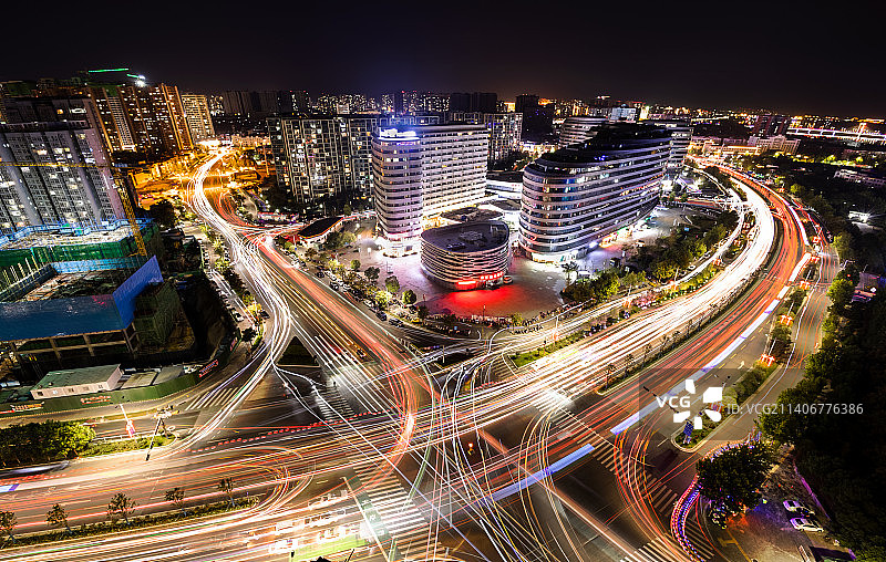 这是我生活的城市。图片素材