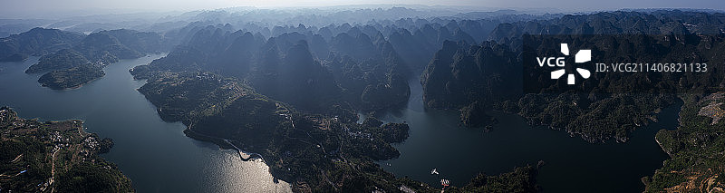 层峦叠嶂万峰林-2图片素材