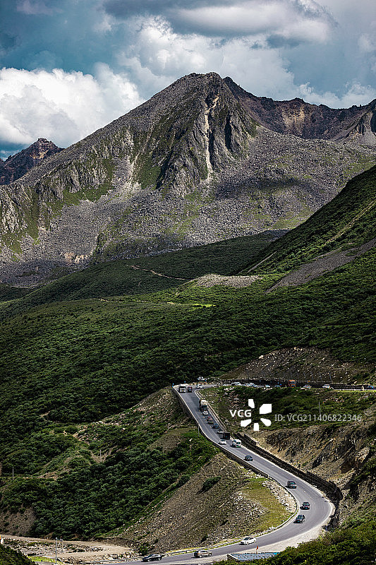 折多山图片素材