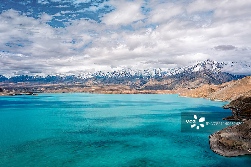 新疆白沙湖图片素材