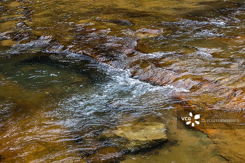 福建宁德白水洋风光航拍图片素材