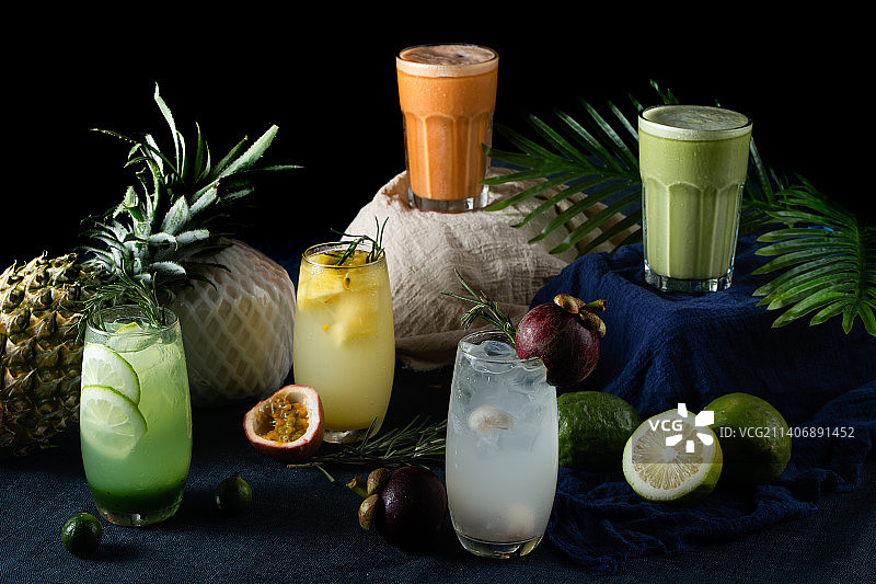 泰国风味的饮品图片素材