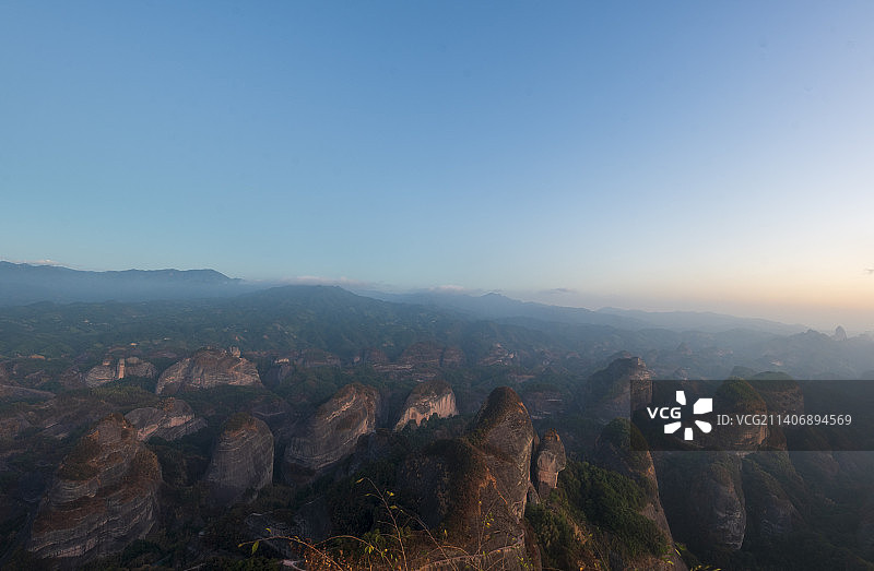 桂林丹霞地貌摄影图图片素材