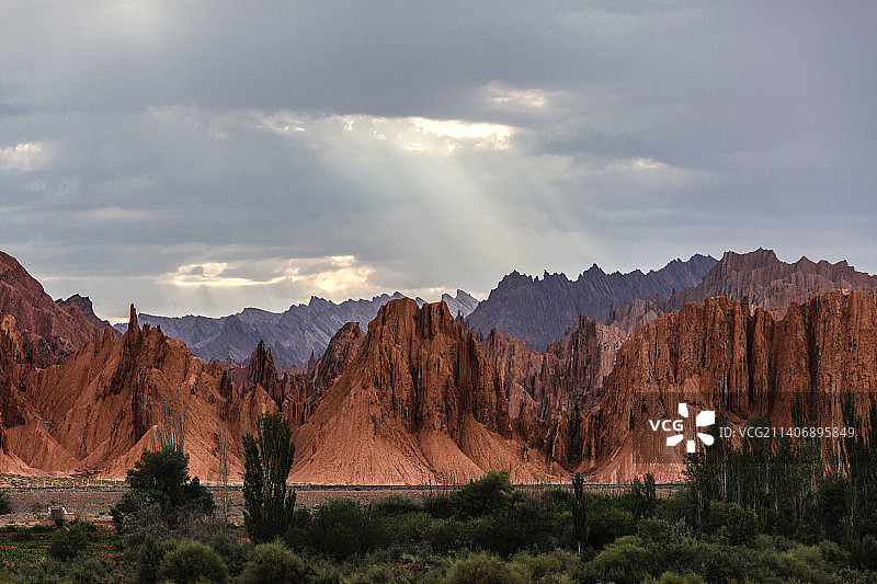 红山石林图片素材
