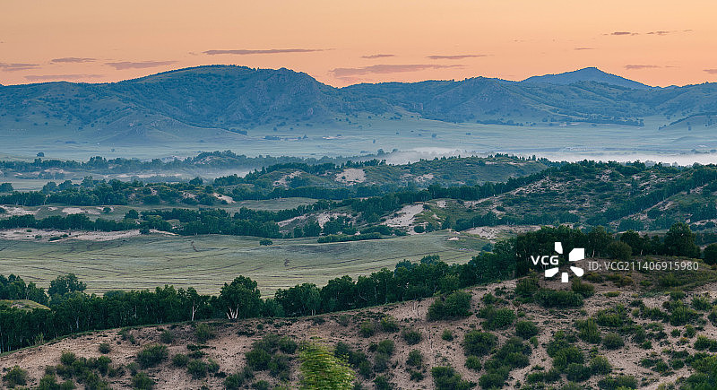 乌兰布统草原风光图片素材
