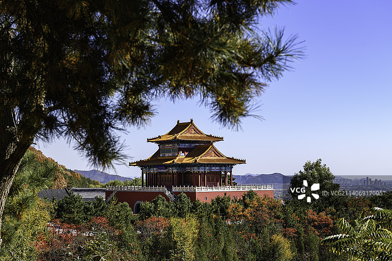 天津盘山风景区图片素材