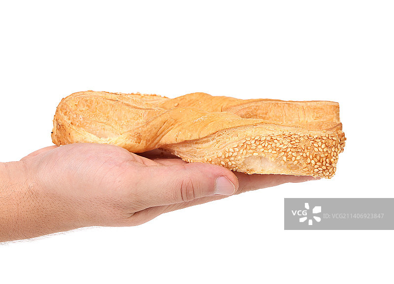 手持带籽奶酪棒图片素材