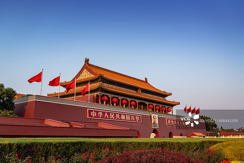 天安门风光图片素材