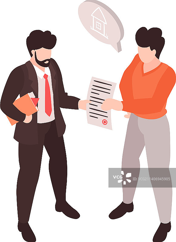 2.5D公证人图片素材