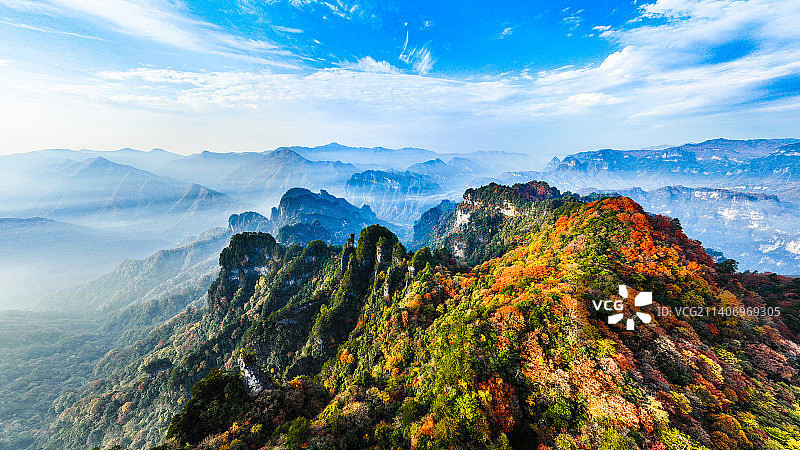 巴中光雾山燕子岭风光图片素材