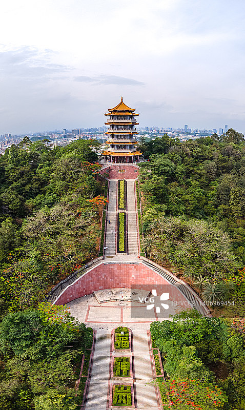 东莞厚街政务中心福神岗公园图片素材
