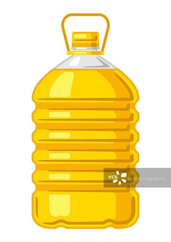 葵花籽油塑料瓶图片素材